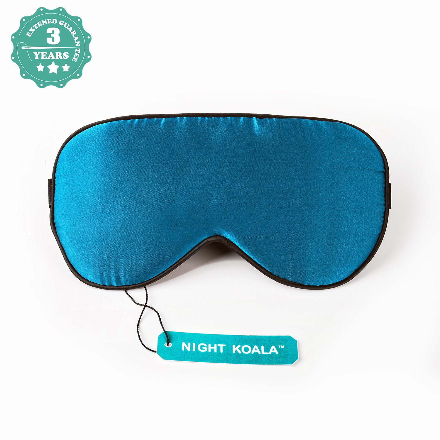 Eye Mask Sleep Mask Blindfold for Woman Man Kids, Best Nature Silk 100% Light Blocking Out, One Strap