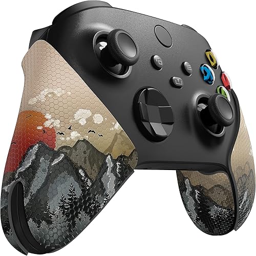 Miniatura 5 de eXtremeRate Empuñadura antideslizante y absorbente de sudor PlayVital para mando Xbox Core inalámbrico, empuñaduras suaves con textura profesional