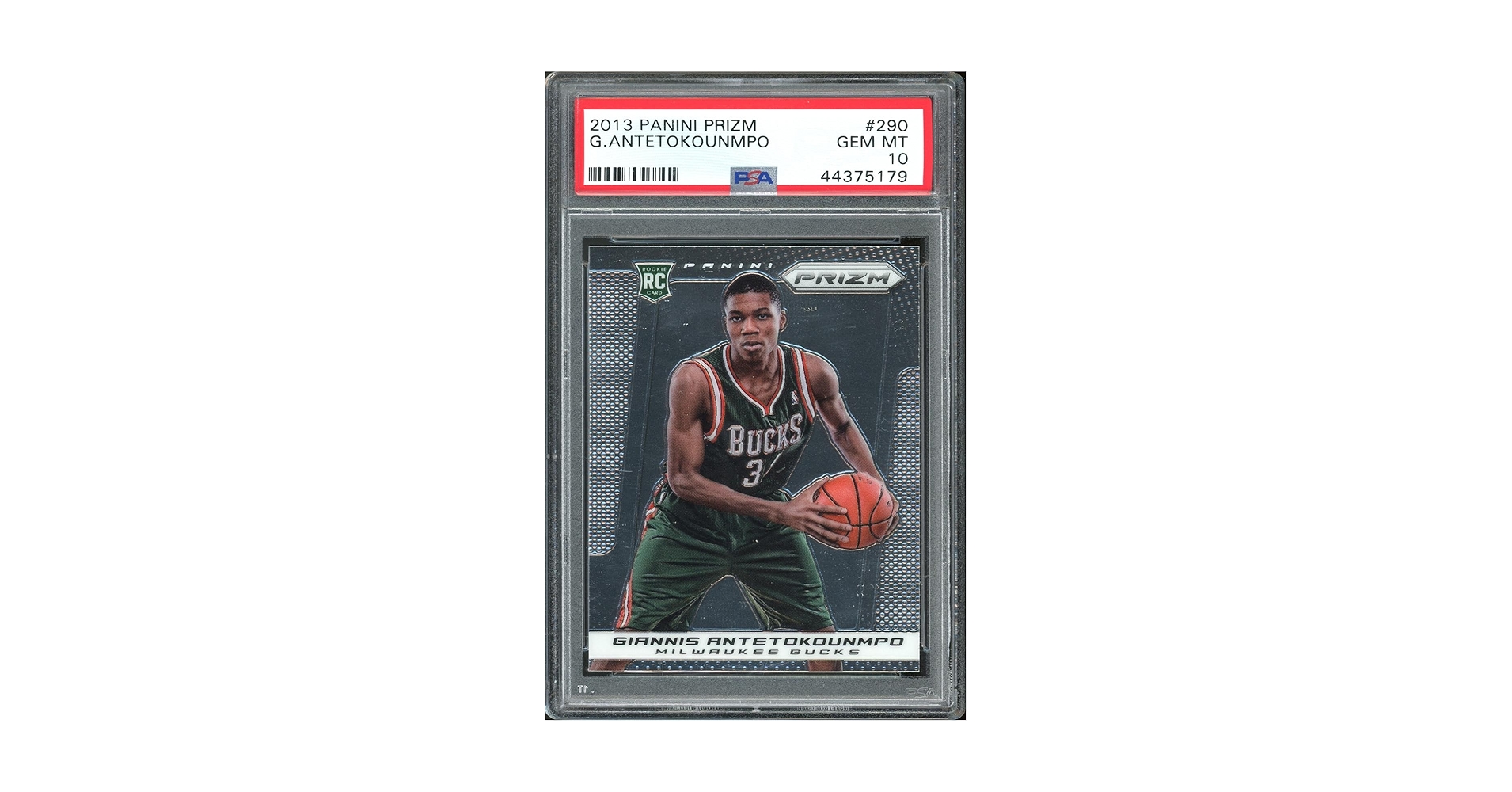 Giannis Antetokounmpo 2013 Panini Prizm #290 Rookie Card Gem