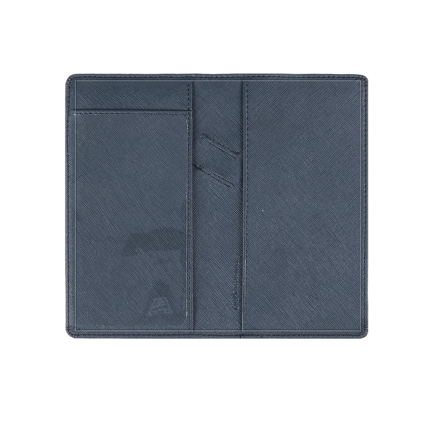 Buy IKEPOD Leather Checkbook Cover for Men Women RFID Blocking by