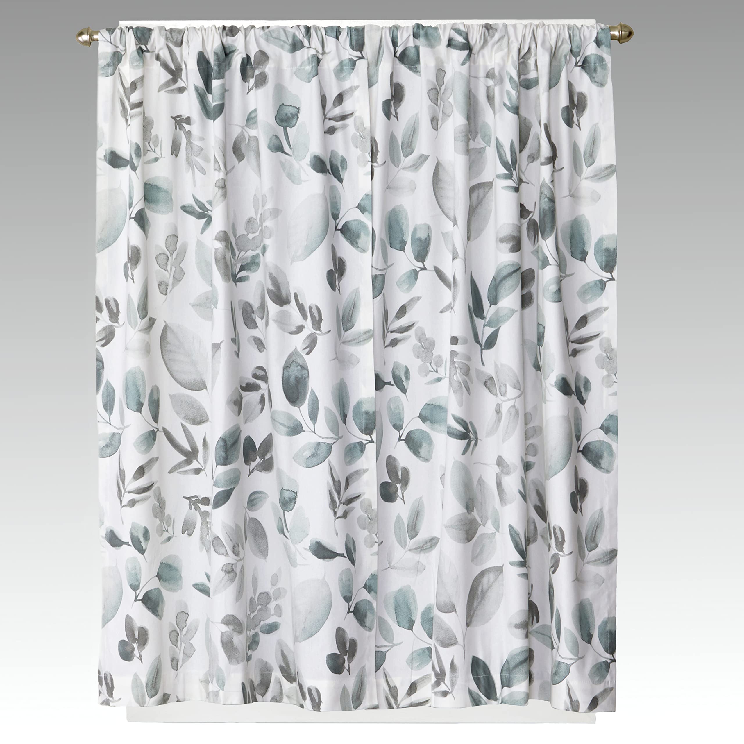 SKL HomeWindsor Leaves Panel Pair, 64 in x 45 in, Gray