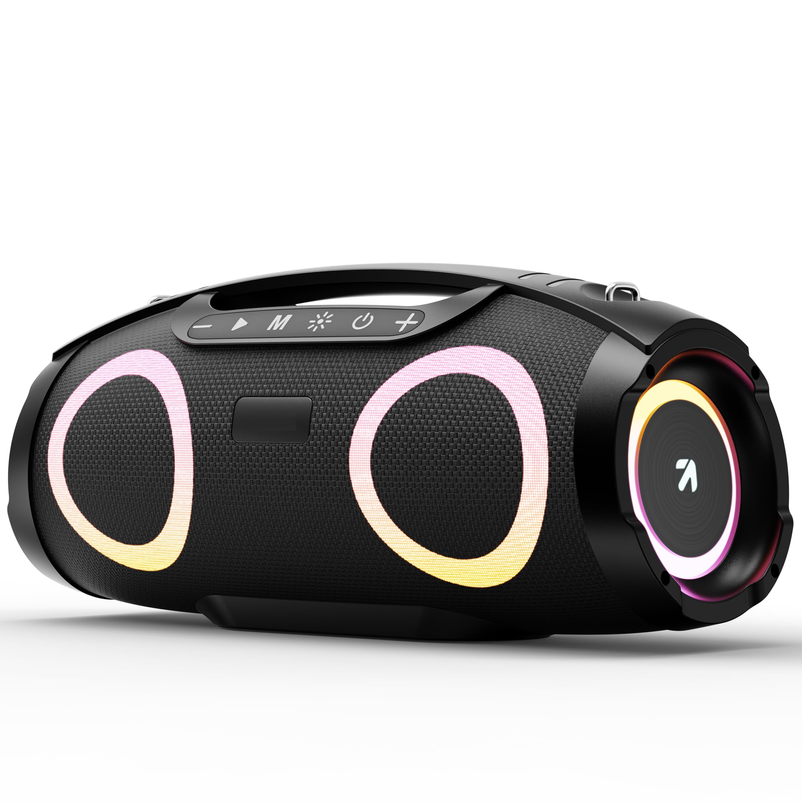 Boult Newly Launched Bassbox Q60 Bluetooth Speaker with 60 Watt BoomX Audio, Up to 14Hrs Playtime, Type-C Charging, AUX/TF Card/USB & BT 5.4 Compatible, Dual Radiator, Portable Speaker (Black)-image-18