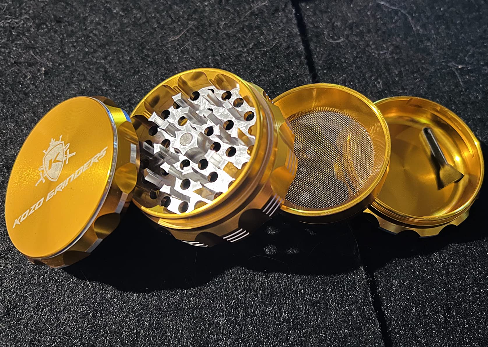 5/mo Finance Kozo Spice Grinder (2.5", Black) Buy Now, Pay Later