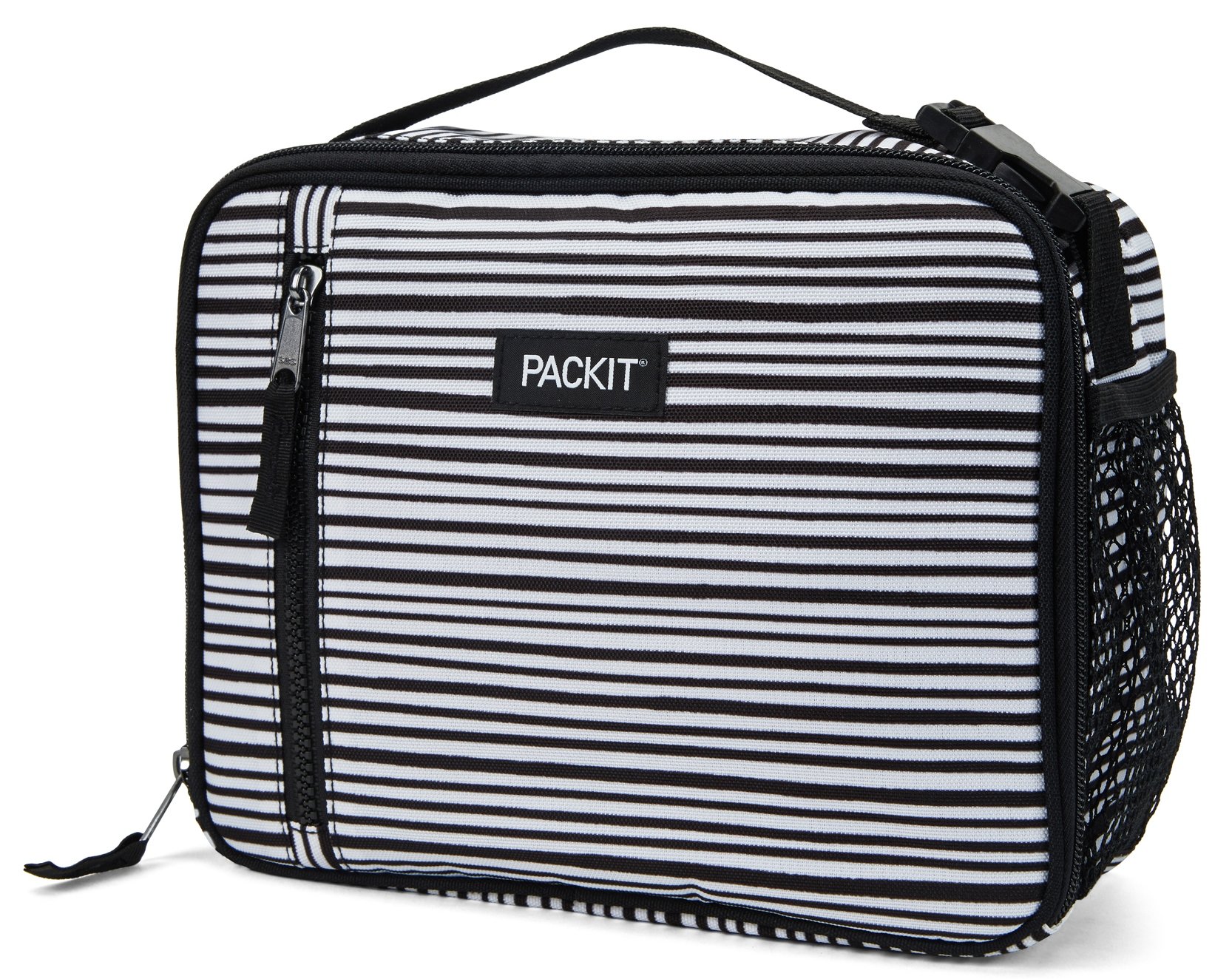 PackIt Freezable Classic Lunch Box, Wobbly Stripes