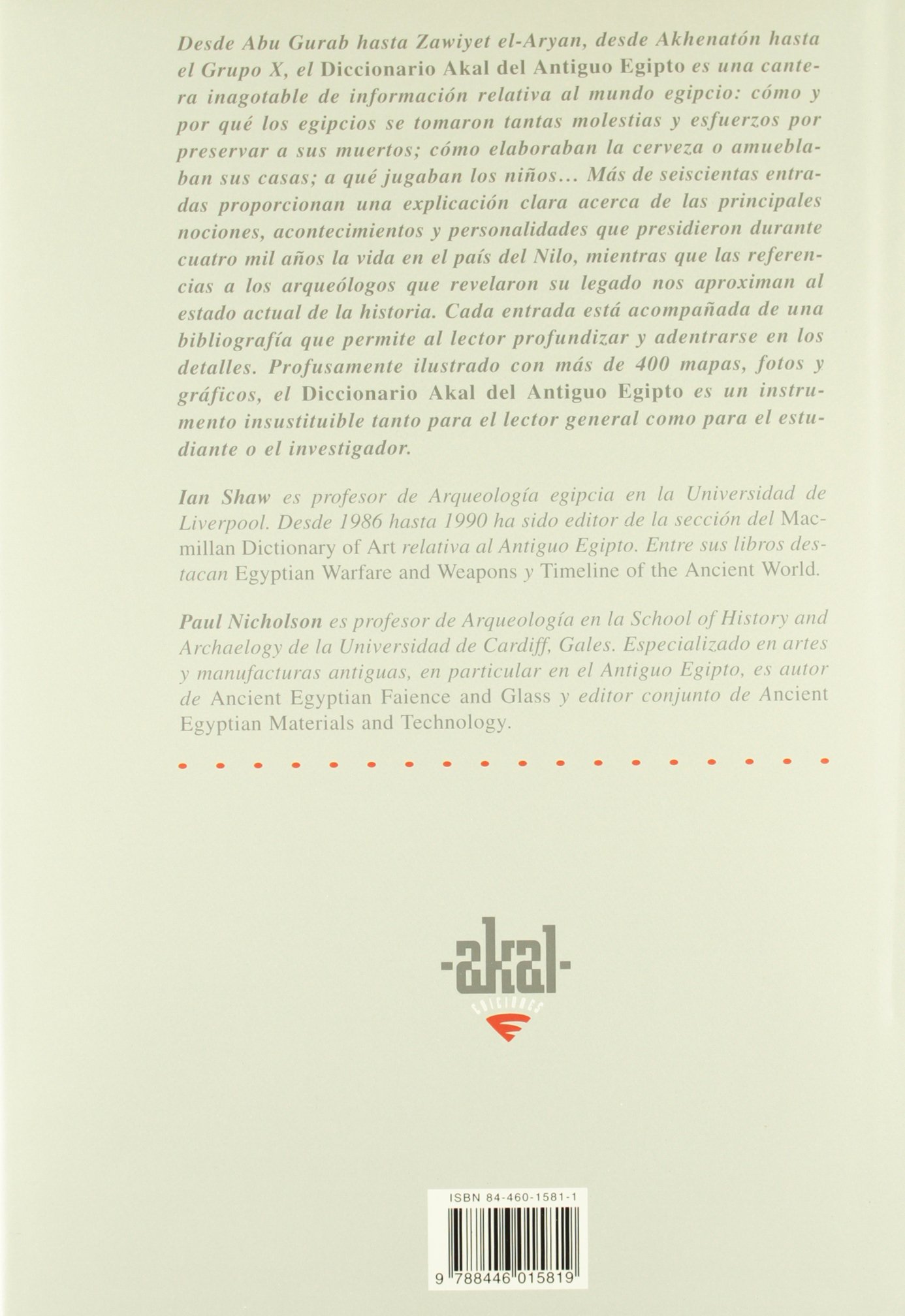 Diccionario Akal del Antiguo Egipto: 39