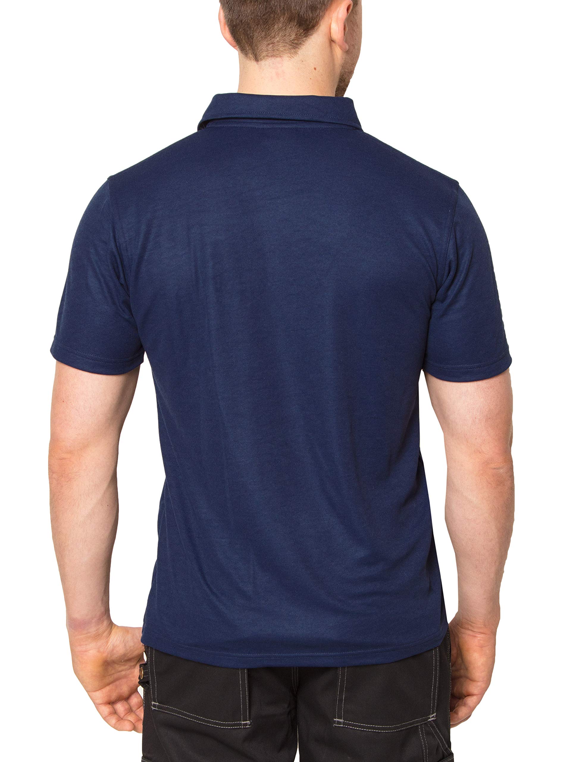 iQ-UV 50+ Sonnenschutz, Regular Geschnitten Polo da UV Uomo