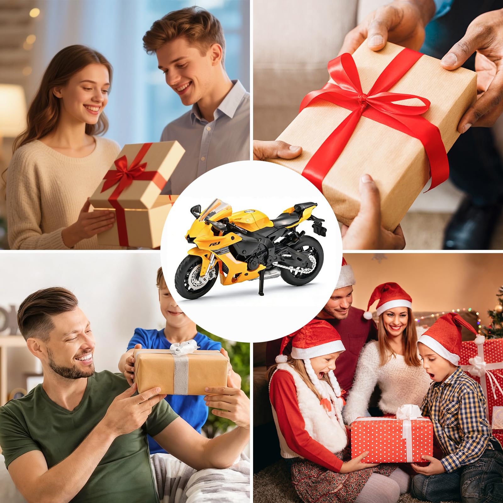 Moto Giocattolo, Motorcycle Model Innovative Simulation Motorcycle Model Simulazione Moto Giocattolo con Movimento, Ragazzi E Ragazze, Regalo Per Feste Di Compleanno