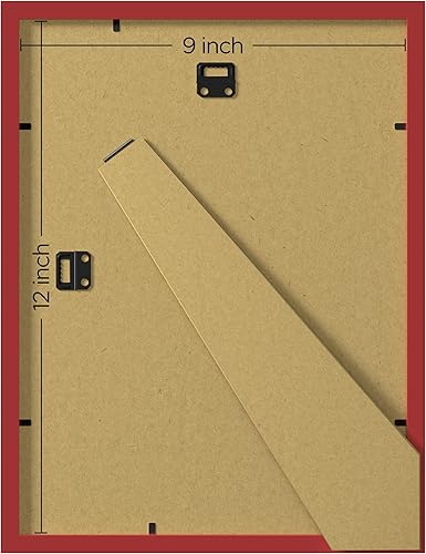 Vista 257 de eletecpro Juego de 10 marcos de fotos de 8.5 x 11 pulgadas, collage de fotos, decoración de pared, fotos de 5 x 7 con paspartú o de 8.5 x 11 Negro