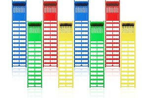 Meooeck 8 Pieces Fishing Snelled Hook Holder For Trouble-Free Rig Storage