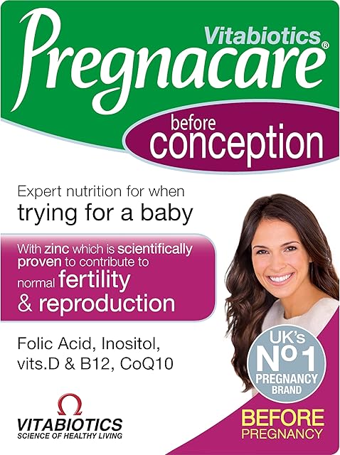 Vitabiotics Pregnacare Conception Tablets, Pack of 30