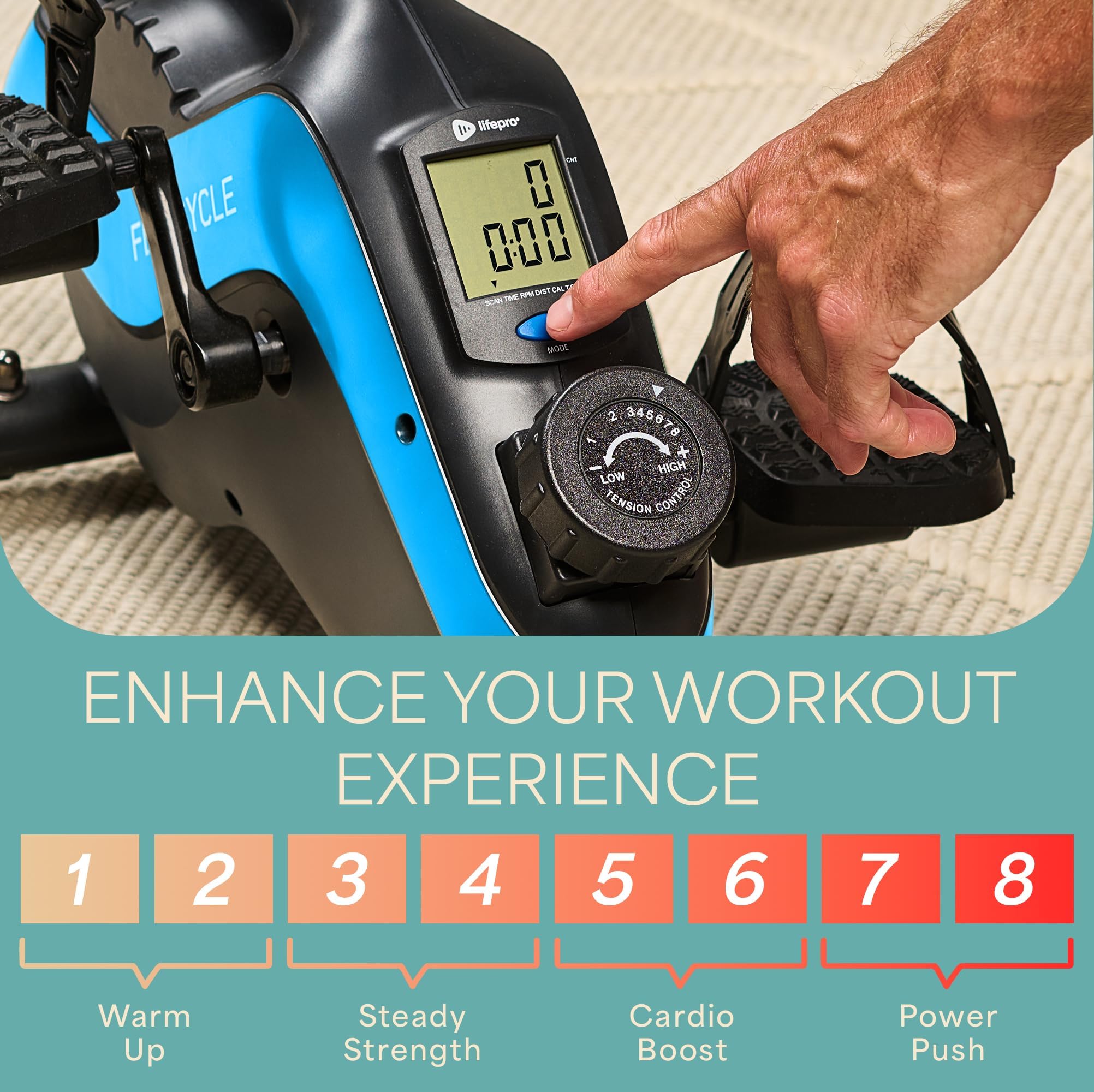 エクササイズグッズ I.S Amazon.co.jp: デスク下バイクペダルエクササイザー レジスタンス