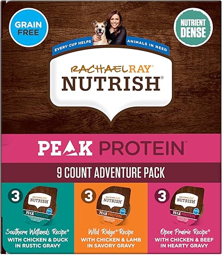 Miniatura 3 de Rachael Ray Nutrish PEAK Alimento para perros húmedos densos 35 onzas tubos sin granos