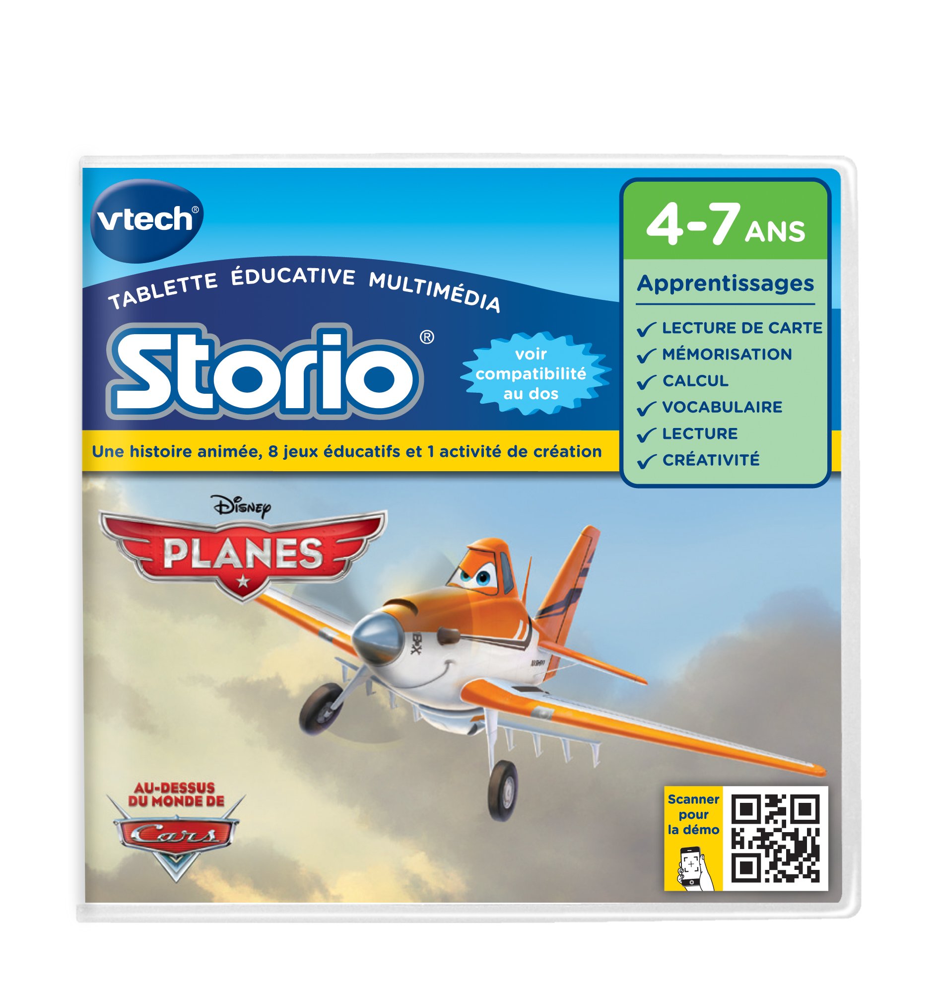 Vtech Storio 2 Jeu éducatif Planes