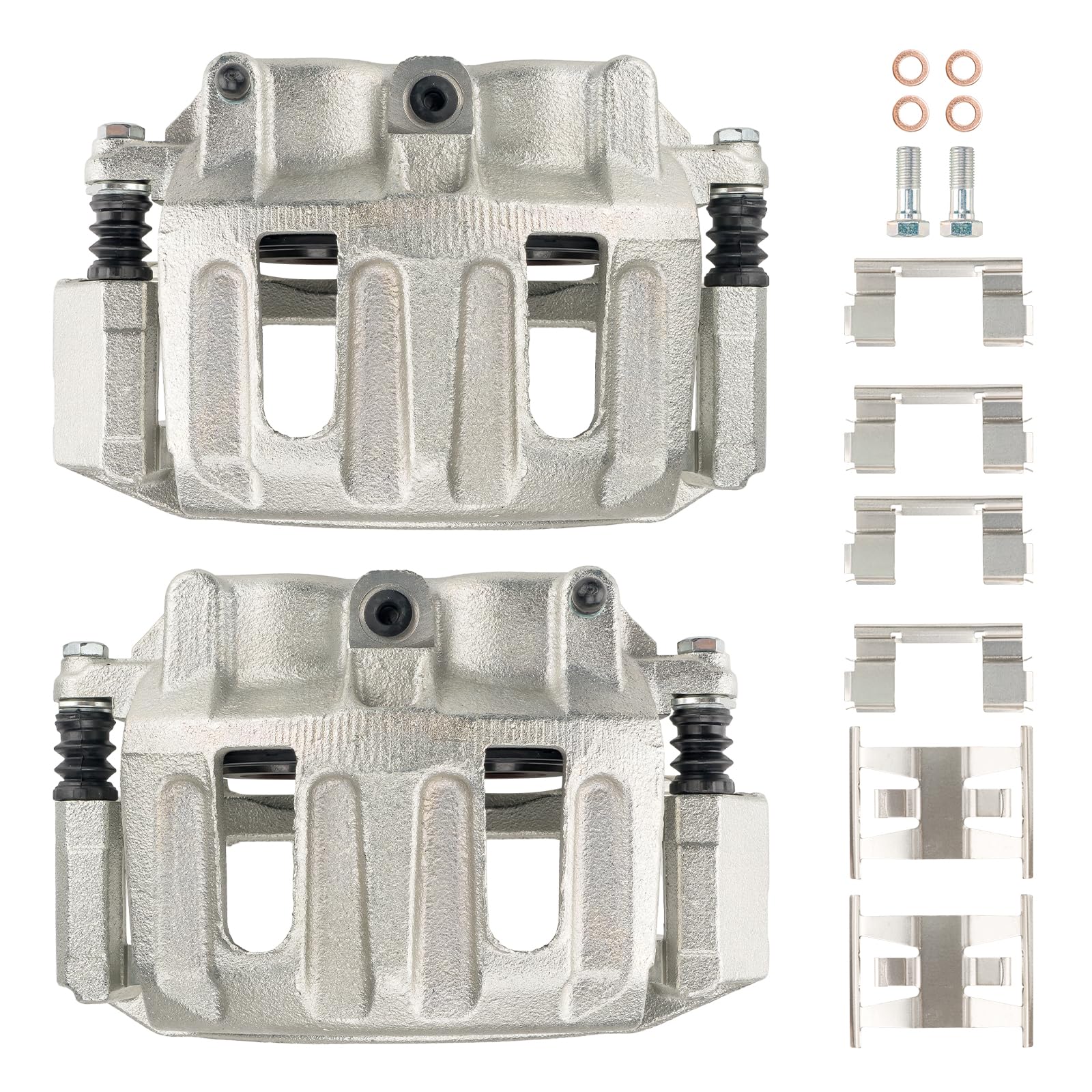 PHILTOP Brake Caliper Rear Compatible with 2002-2006 RSX, 2002-2005 Civic, Brake Calipers Set of 2