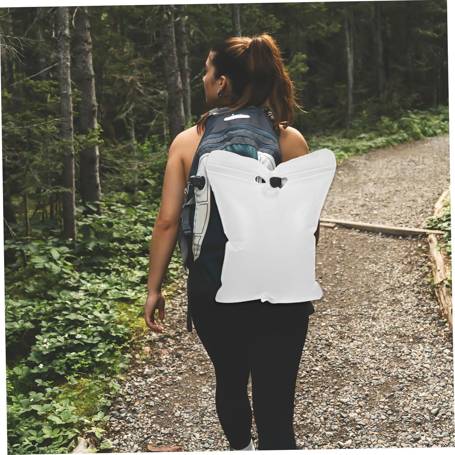 Portable Camping Shower Bag with Water Tube Lightweight and Outdoor Shower for Hiking Camping and Emergency Water Supply High Capacity