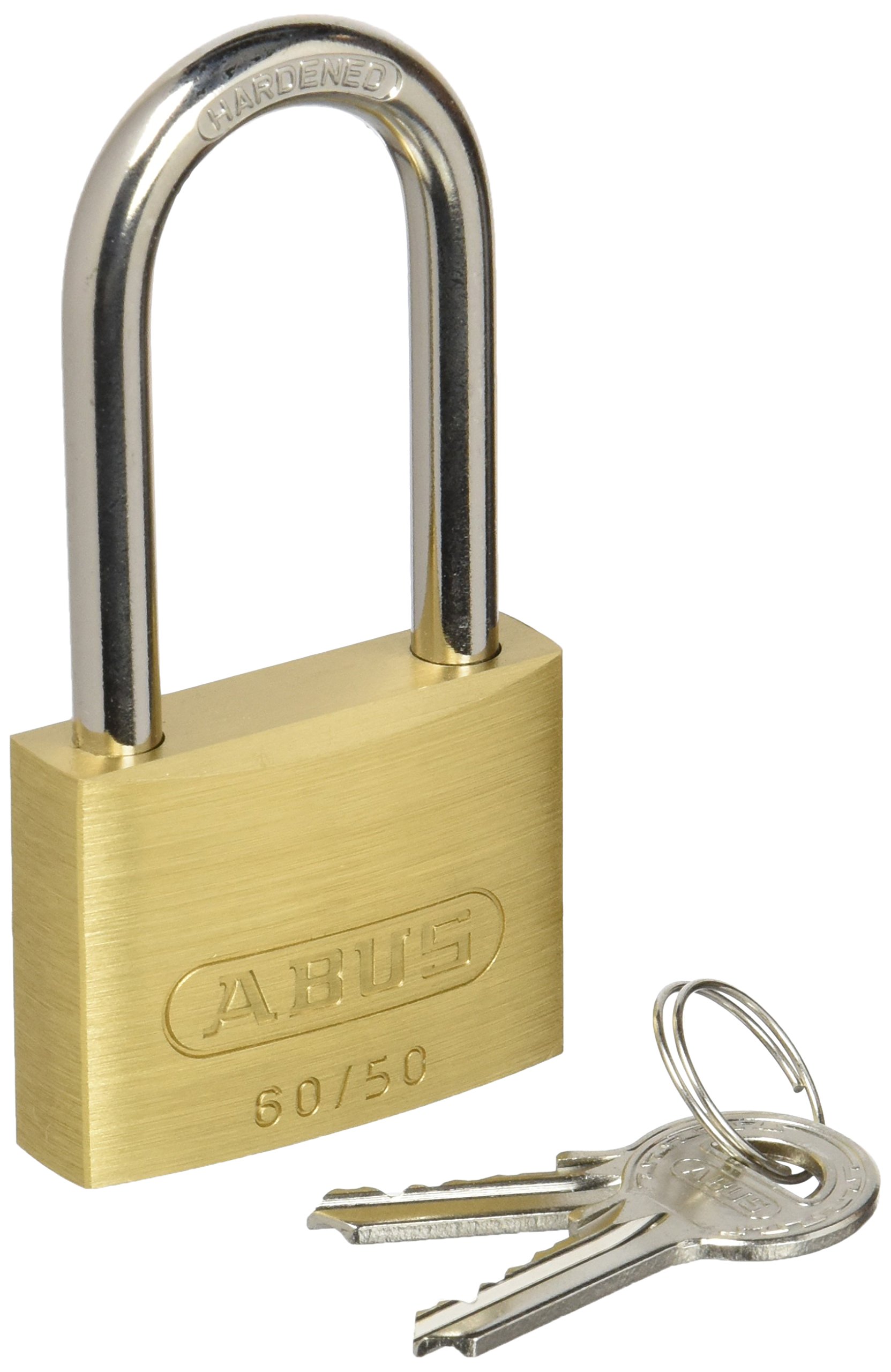 ABUS Padlock 50HB50 C n-60/50 mm Brass Arc Long Blister Packaging