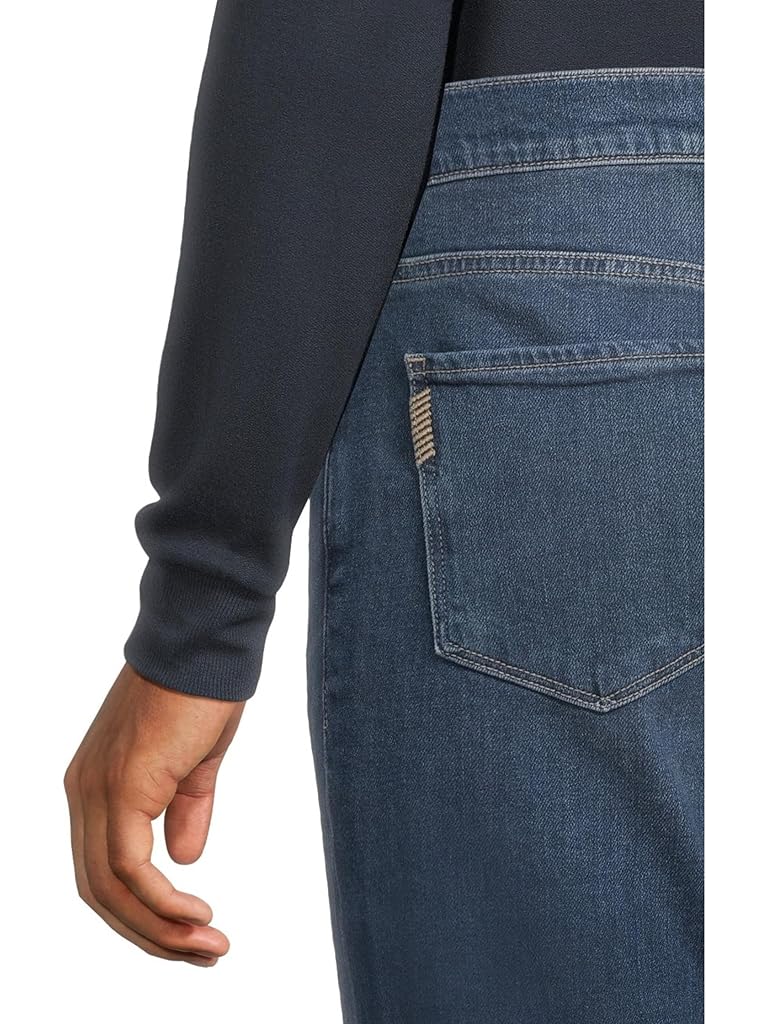 Blue Paige Normandie Paige Heritage Straight Leg Jeans in Daroco