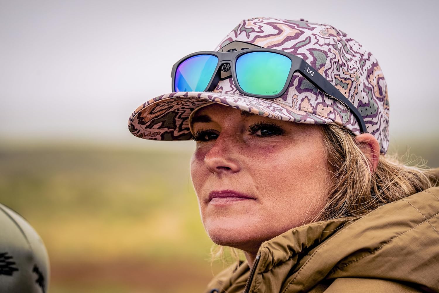 Wiley X Ovation Captivate Polarized Sunglasses, Safety Glasses for Men and Women, UV Eye Protection for Shooting, Fishing, Biking, and Extreme Sports, Matte Graphite Frames, Green Mirror Tinted Lenses - Image 6