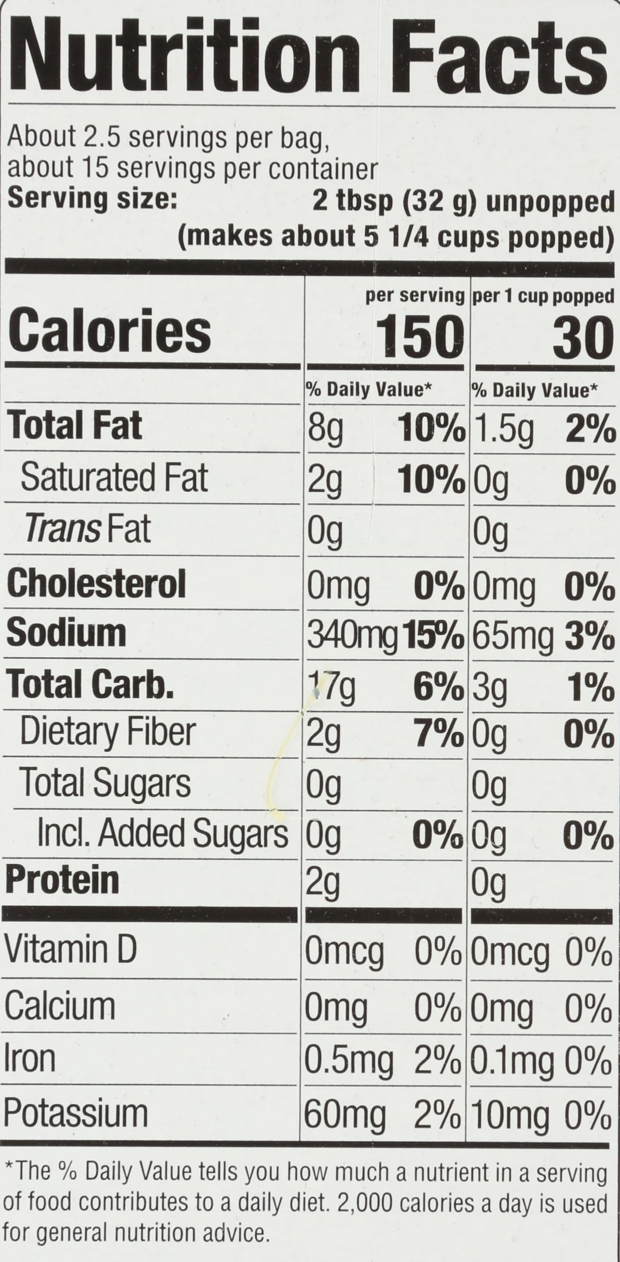 SKINNY POP Butter Microwave Popcorn 16 8 OZ — view 2