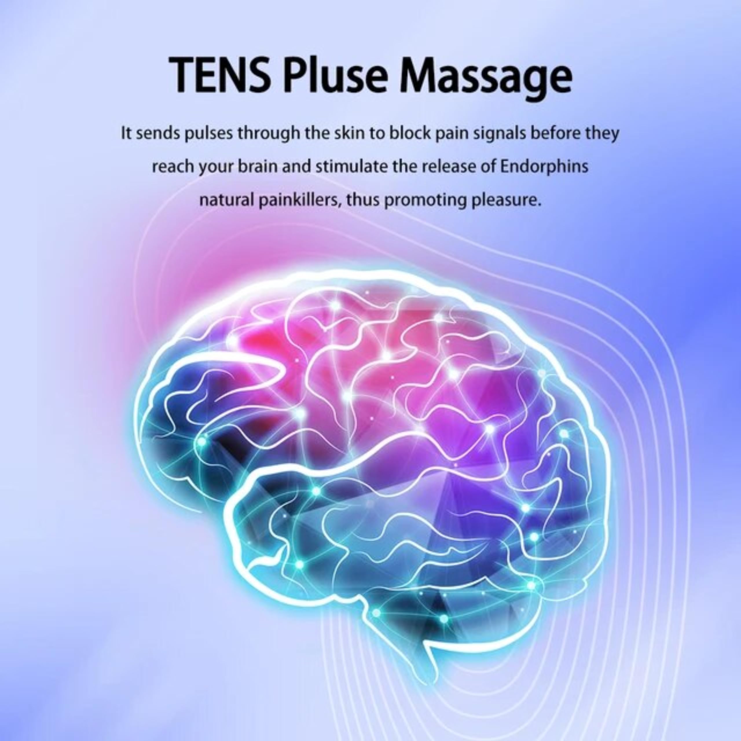 Lalano`S Cosmetics urządzenie TENS-EMS Strong Physio Tens &EMS, (urządzenie do leczenia kosmetyków, urządzenie do leczenia bólu, prąd drażniący), trener żył, przeciwbólowy, do leczenia bólu