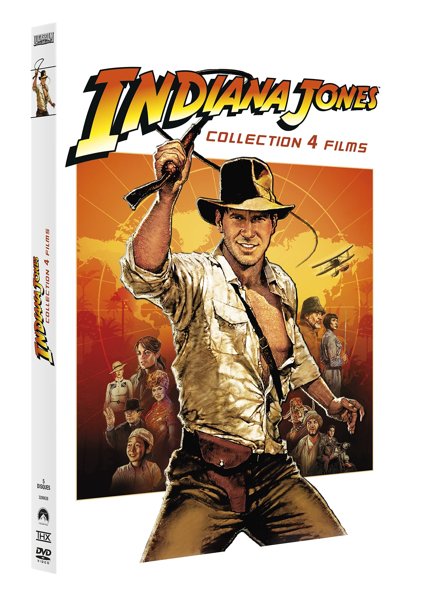 Coffret DVD Intégrale Indiana Jones - Aventure Épique
