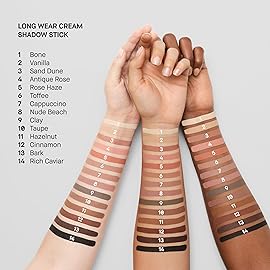 Bobbi Brown Long-Wear Cream Shadow Stick | 24-Hour Eyeshadow Stick | High-Pigment, Buildable Shades with Three Finishes, 0.05 Ounce, Hazelnut