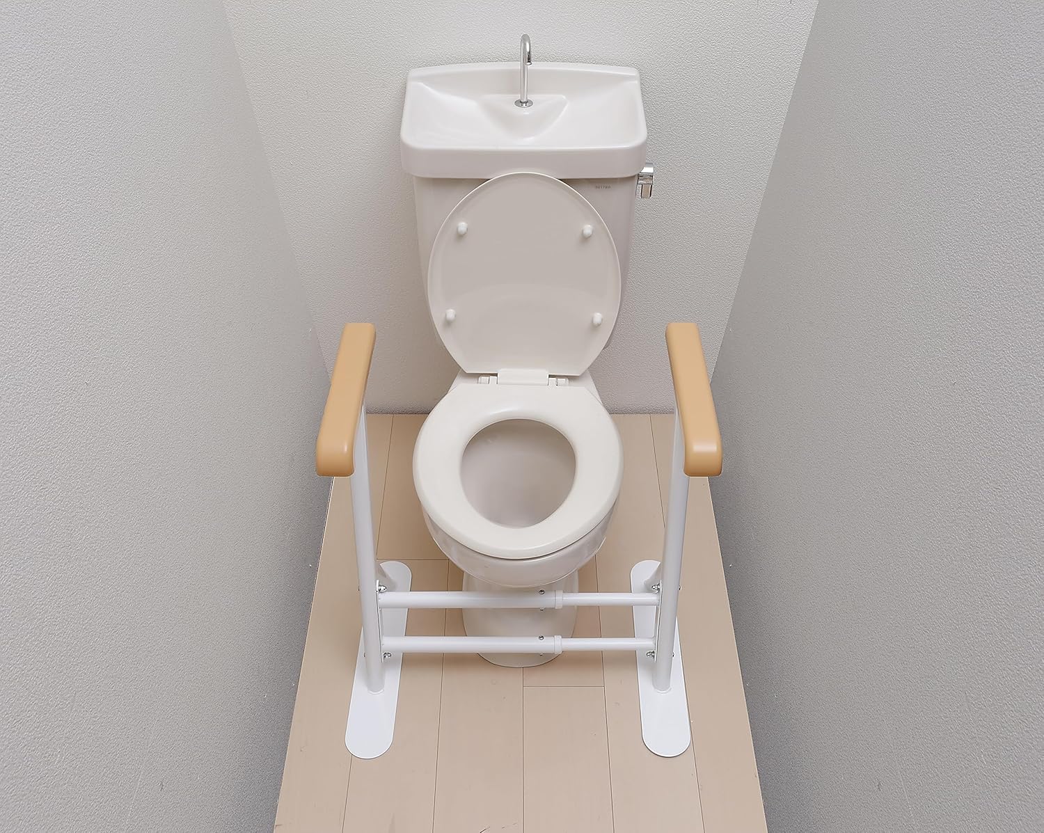 Amazon.co.jp: トイレ用手すり 5 段階調節 置くだけ 工事不要 介護用 