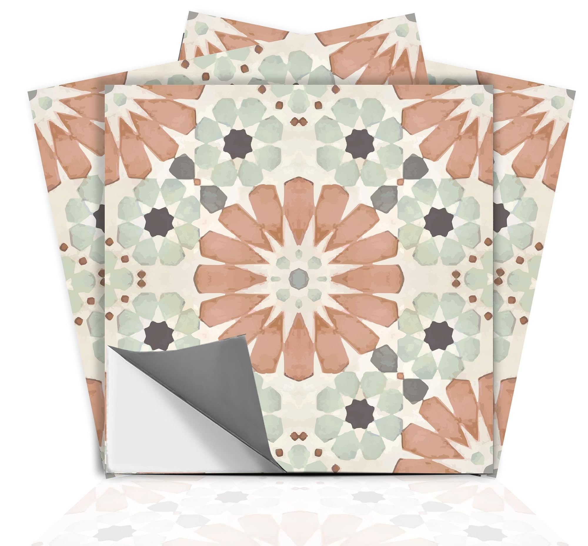 Ivora Peel and Stick Tile Stickers, Vinyl Backsplash