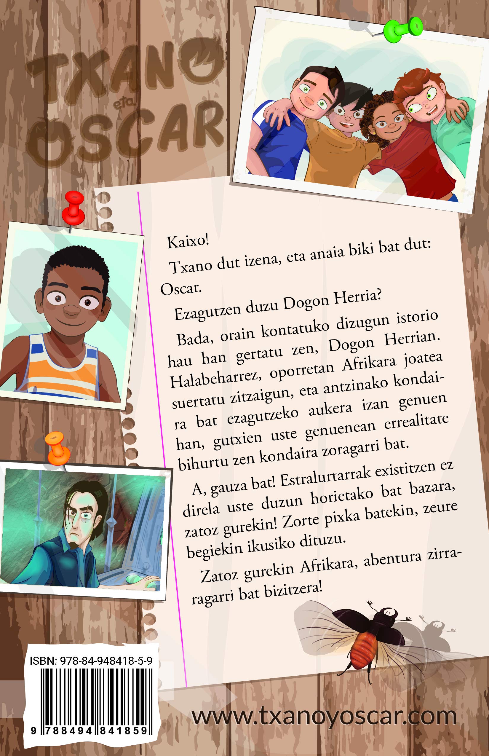 Txano eta Oscar 4 - Dogon herriaren sekretua: Txano eta Oscar anaien abenturak