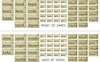 Vista 2 de Tim Holtz - Advantus Idea-Ology - Tarjetas de doble cara (45 unidades), color blanco