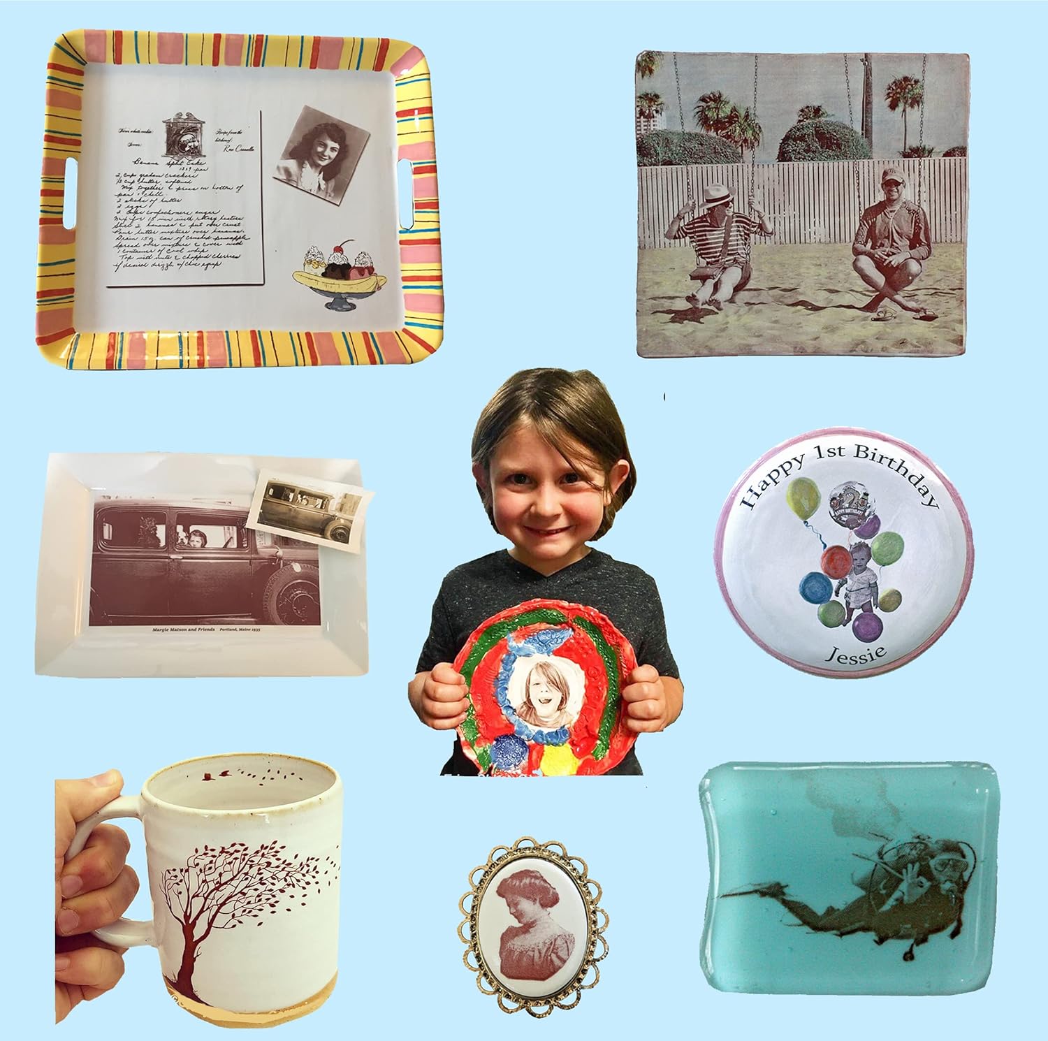 Fired-On Images Decal Paper and Instructions for Laser Printer/Permanently Fire Text, Photos or Graphics onto Ceramics, Glass or Metal Enamel