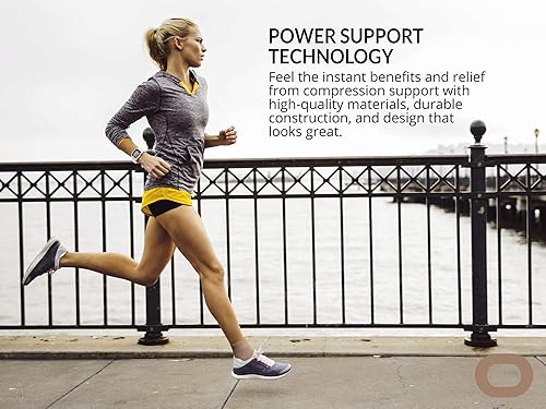 Miniatura 2 de Calcetines de fascitis plantar con soporte de arco para hombres y mujeres los mejores calcetines de compresión de tobillo para aliviar el dolor de