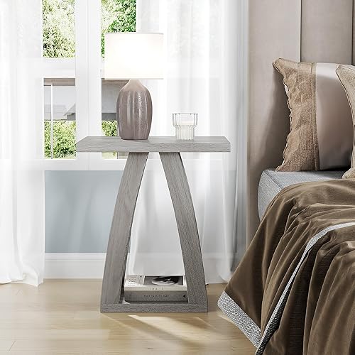 Miniatura 5 de Mesas auxiliares para sala de estar, juego de 2. Mesas auxiliares para sala de estar. Mesa auxiliar junto al sofá. Mesa auxiliar moderna para el