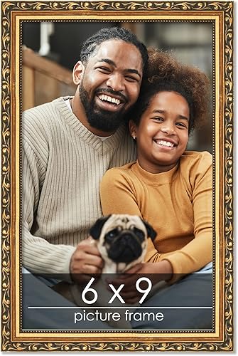 Miniatura 83 de Poster Palooza Marco de fotos de madera tradicional dorado de 19 x 24 pulgadas con plexiglás acrílico UV, respaldo de tablero de espuma y accesorios