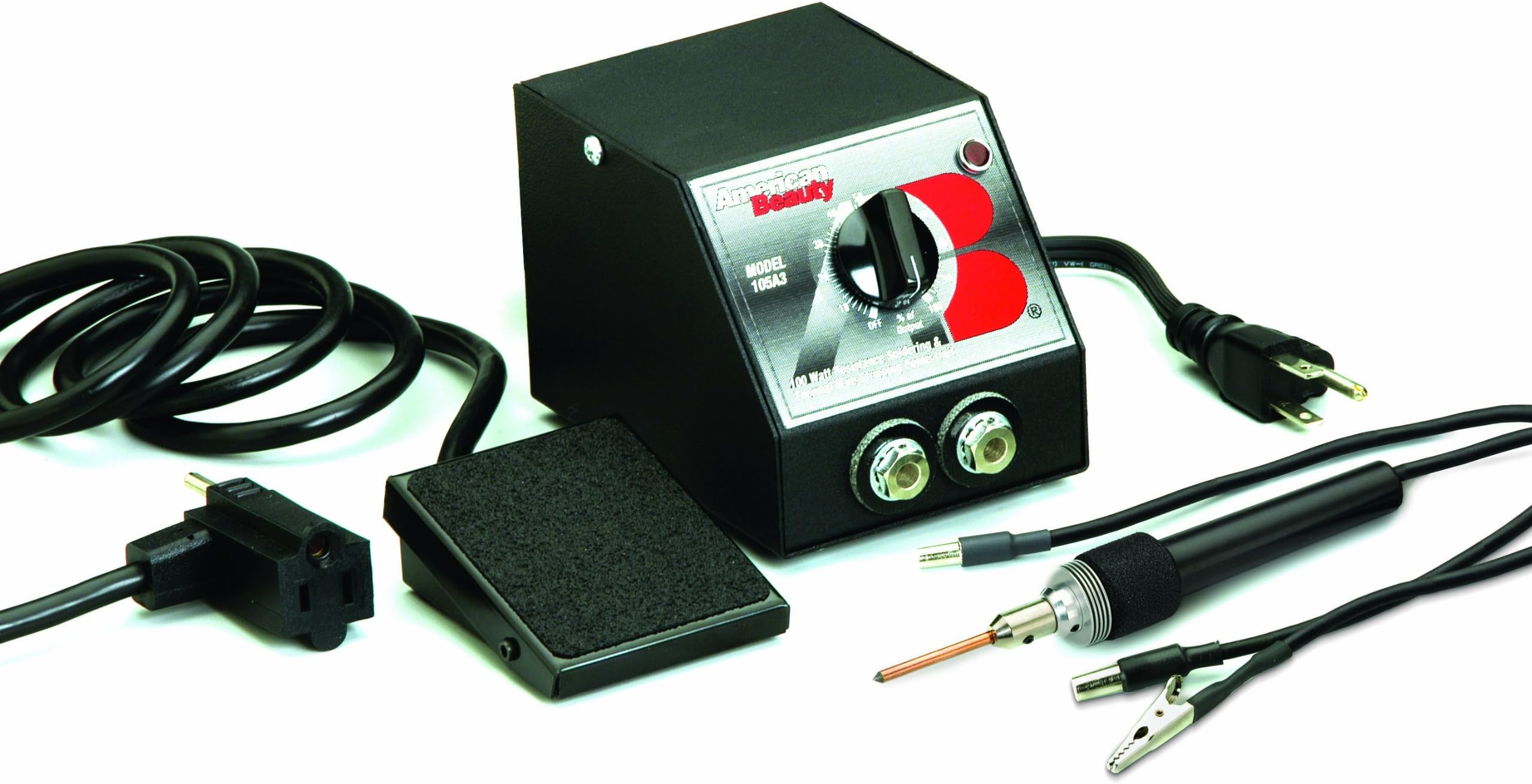 American Beauty 105L9 Light Capacity Probe-Style Resistance Soldering System, 250 watt, 3/16" Electrode