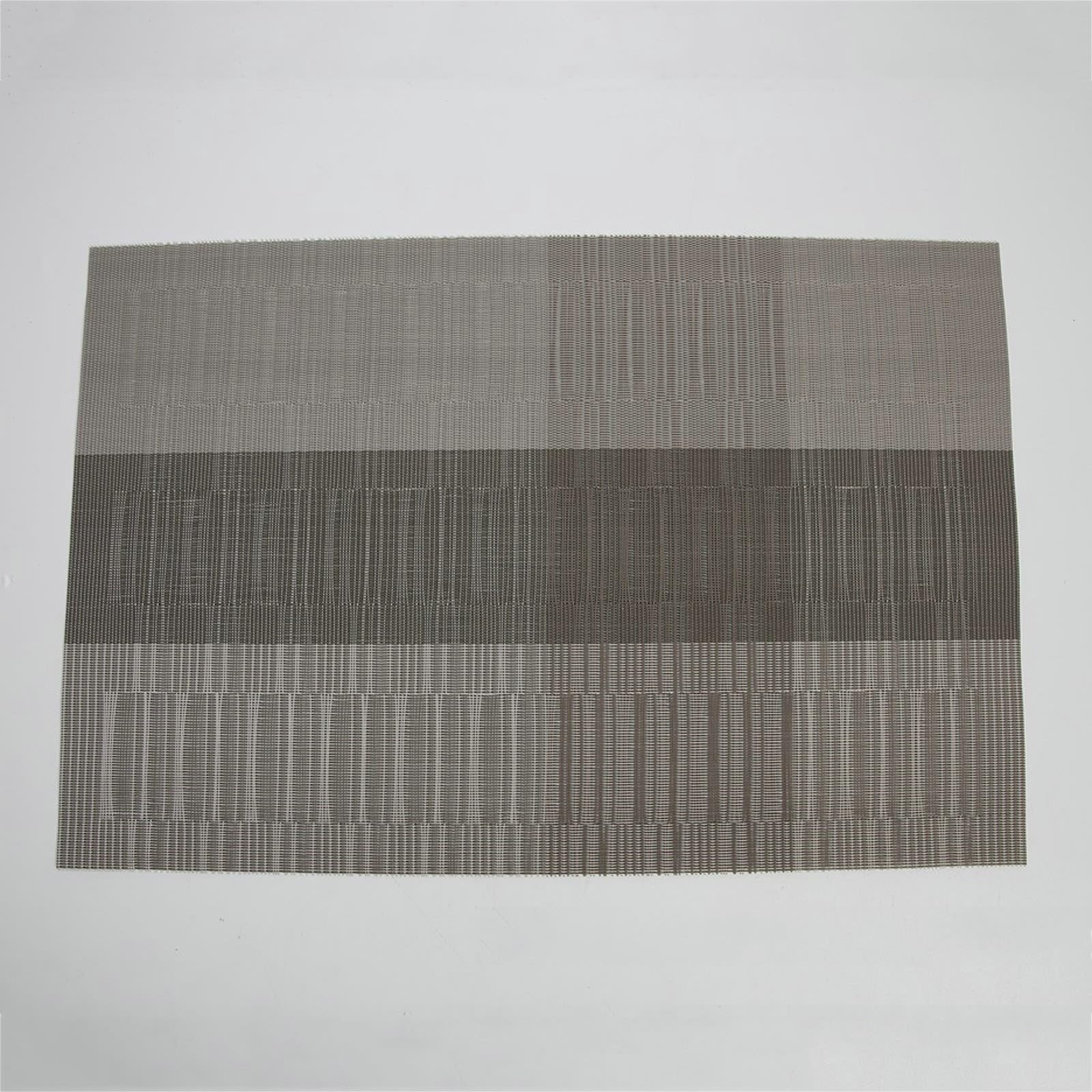 Sets de table rectangulaires gris dégradé 45x30cm pour table de cuisine