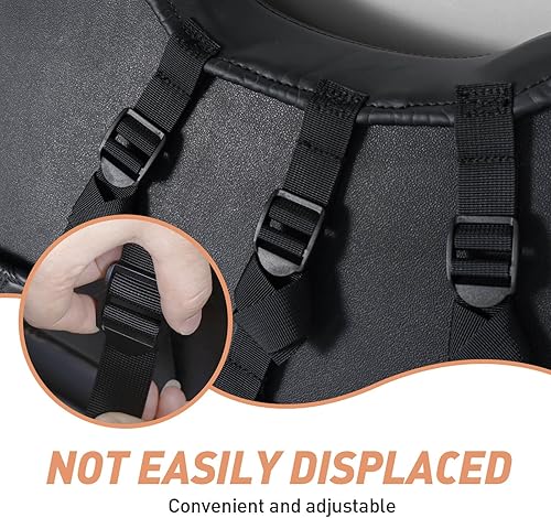 Miniatura 7 de NOKINS Juego de fundas de asiento de diamante para carrito de golf, para EZGO TXT 1994-2013EZGO RXV OEM estándar para asiento delantero, funda de