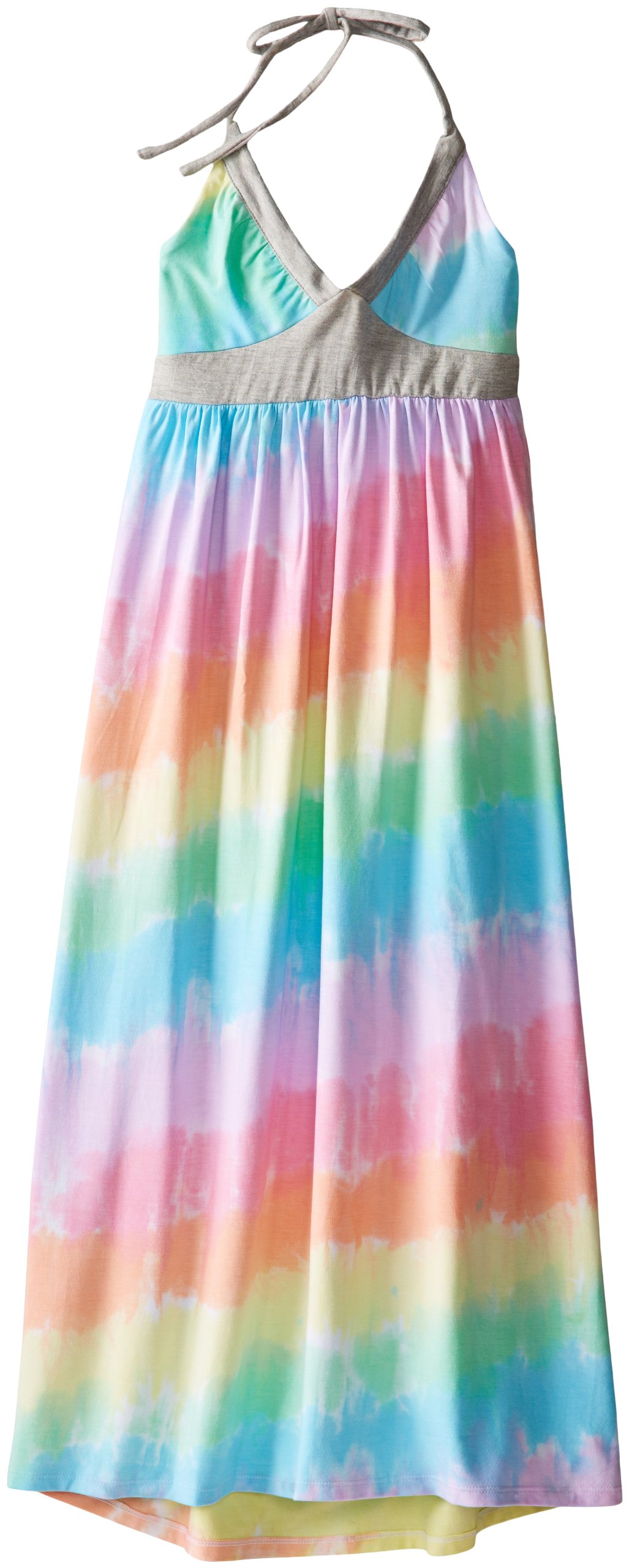 Flowers by Zoe Big Girls' TD Halter Maxi Dress