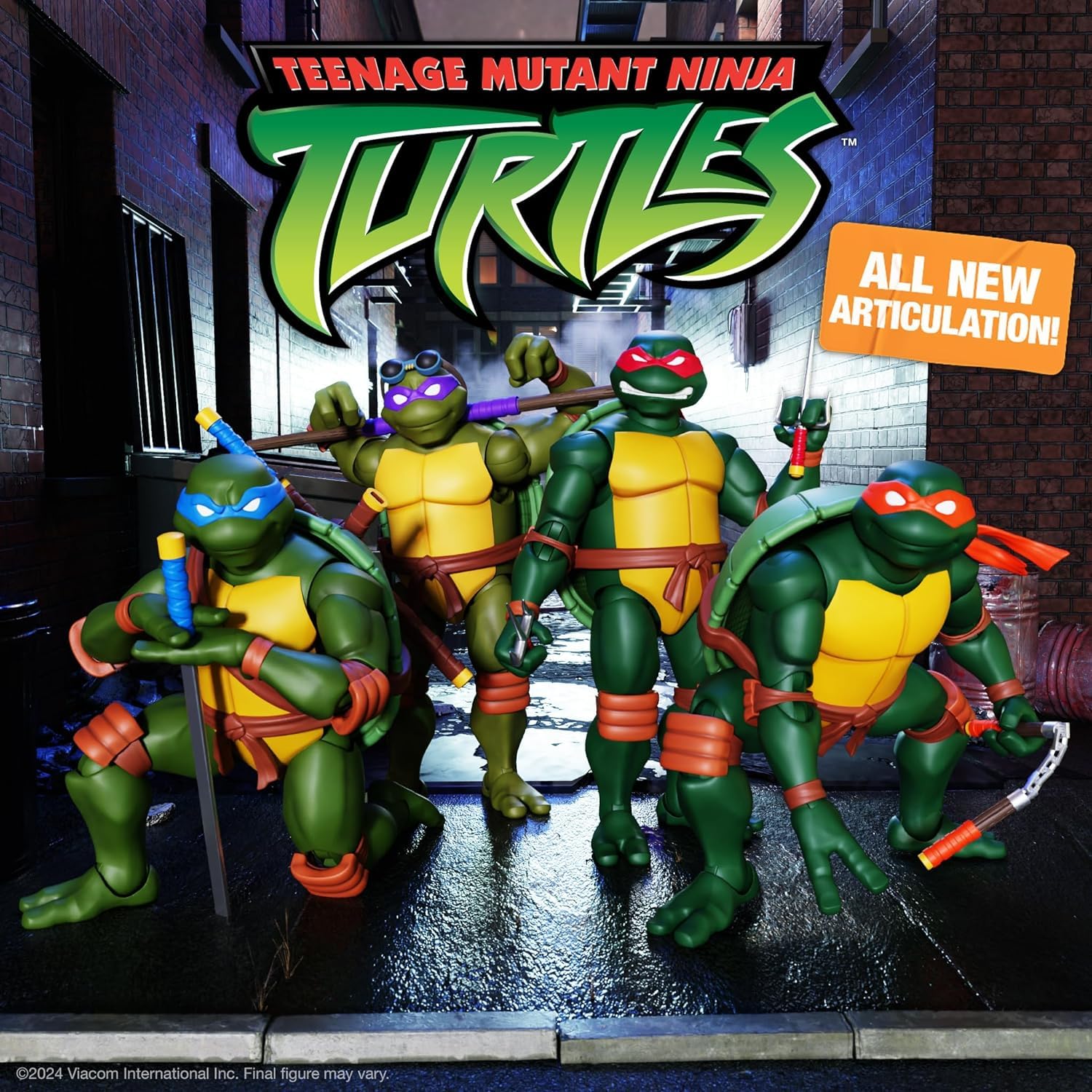 Amazon.com: Super7 Teenage Mutant Ninja Turtles ULTIMATES! Wave 12 