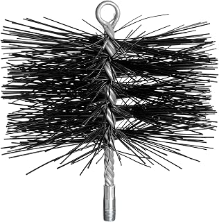 Stanbroil 8 Inch Round Chimney Cleaning Brush with 1/4" NPT Fitting