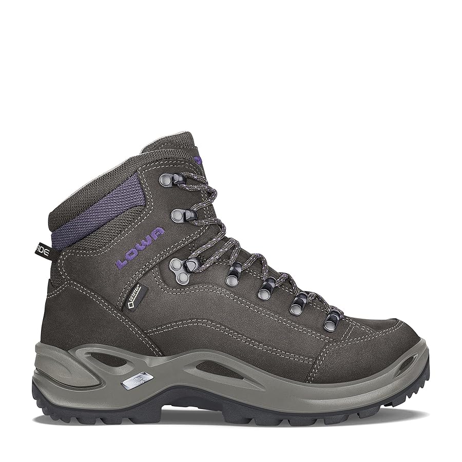 LOWA Women's Renegade GTX Mid Hiking Boot in natural outdoor setting