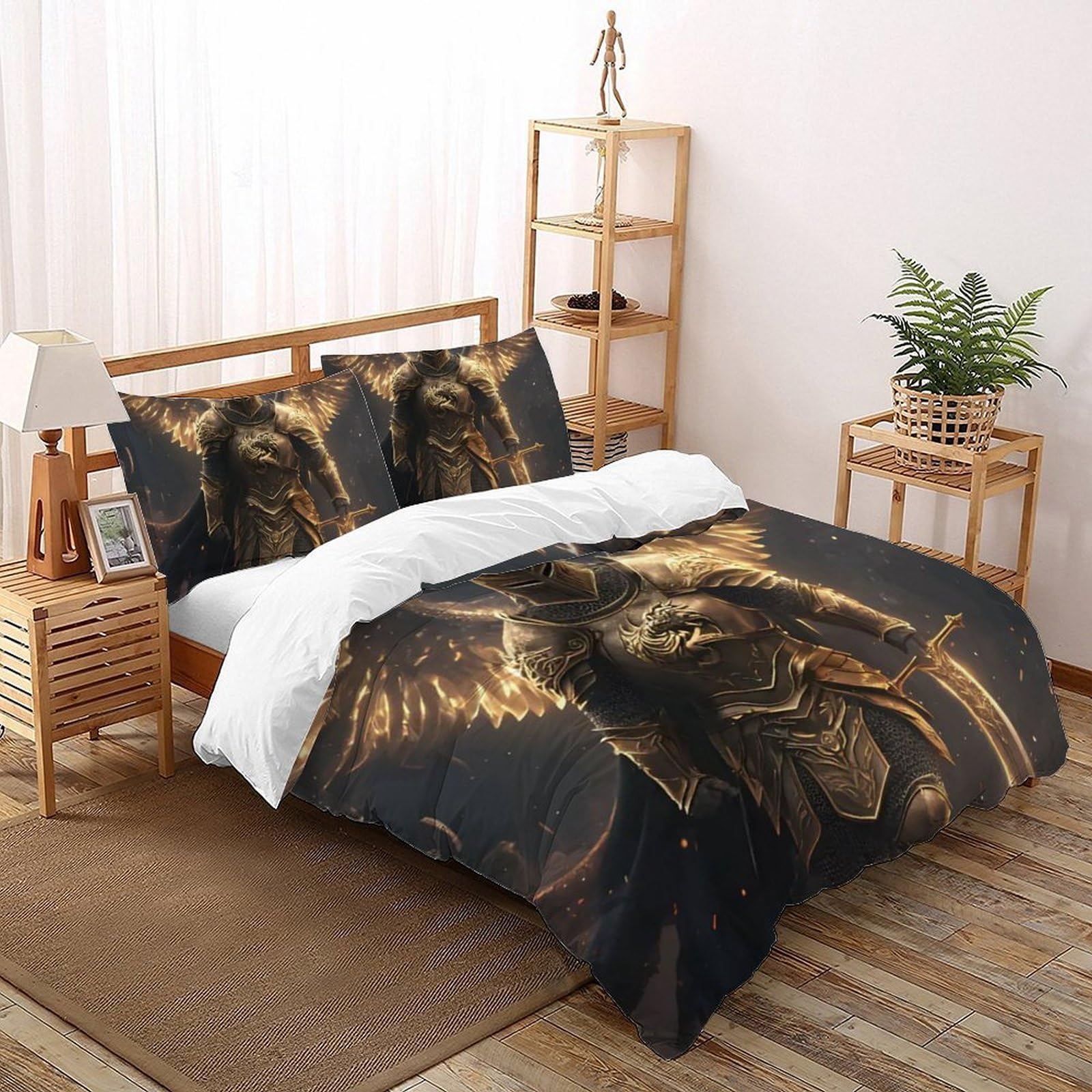 Housses de couette 3D douce et facile d'entretien lit double enfant