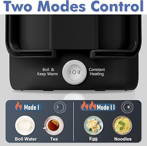 Miniatura 4 de HYTRIC Hervidor eléctrico de viaje 650ML y cocina eléctrica plegable 2L