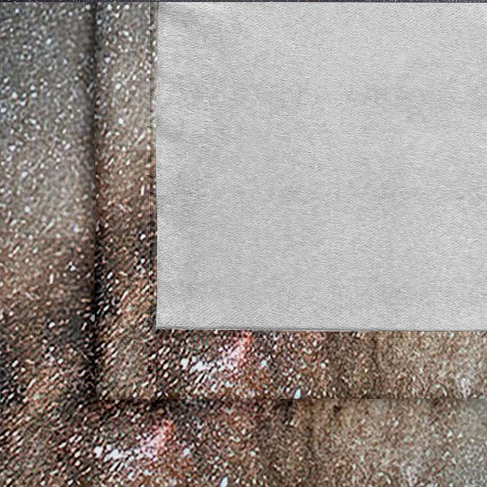 Cortinas opacas para interiores, juego de 2 unidades, cortina opaca con anillas, diseño de paisaje de cielo estrellado, universo, cortinas para dormitorio o salón moderno, 107 x 138 cm (ancho