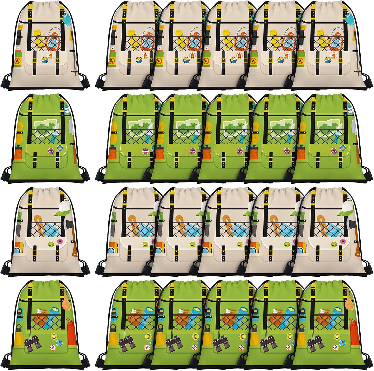 Sanwuta 12 Pcs Outer Space Drawstring Bags Outer Space Party Favors Astronaut Drawstring Backpack Reusable Birthday Astronaut Return Goodie Gift Bags for Sun or Solar System Birthday