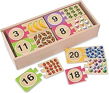 Melissa & Doug Self-Correcting Number Puzzles, Developmental Toy, Motor Skills, 3+, Gift for Boy or Girl