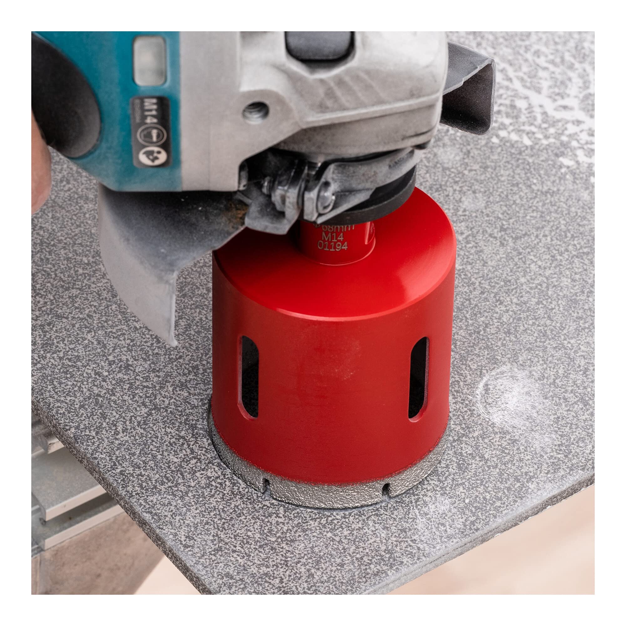 Couronne de perçage pour carrelage STIER M14, diamètre 55 mm