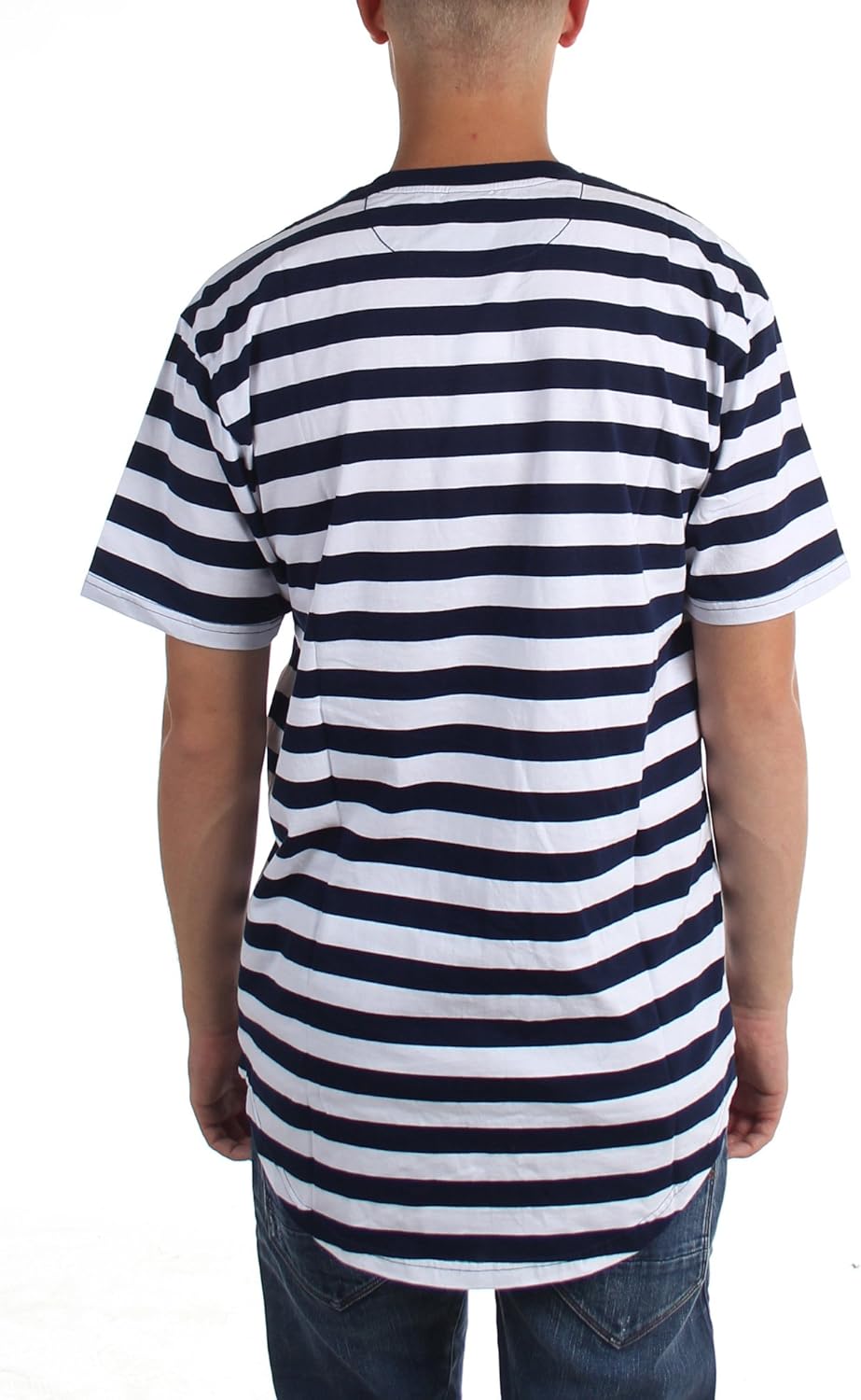 Crooks & Castles Mens Mobbin Short-Sleeve Shirt Medium White/Navy