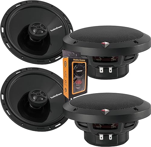Miniatura 7 de Par de altavoces coaxiales Rockford Fosgate Punch P1694 de 6 x 9 pulgadas, 300 W, 4 vías + P1683 260 W pico (130 W Rms) 6 x 8 pulgadas, serie Punch