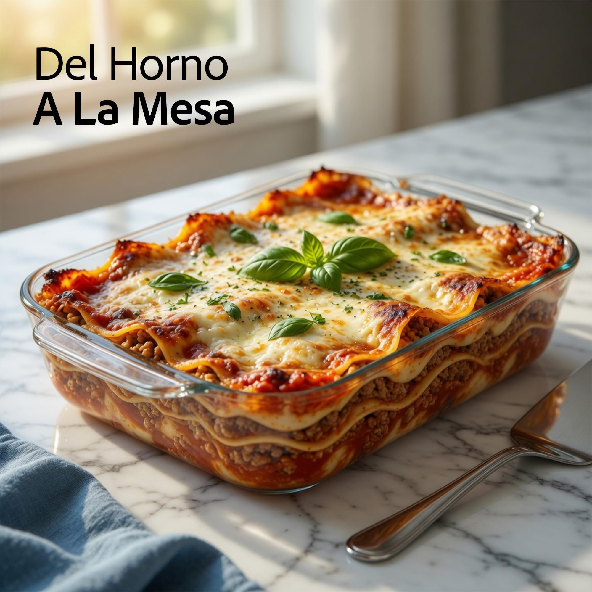 Bandejas de Horno Cristal, Set 3 Fuentes 1L, 1,6L y 2,2L | Aptas para horno, microondas y lavavajillas, cristal resistente al calor, hornear, asar y gratinar, de horno a mesa
